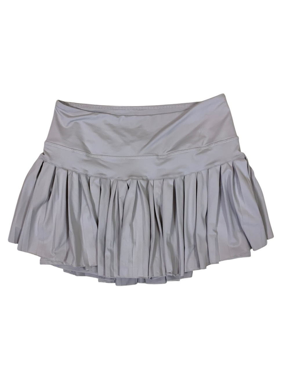 Goldhinge M Gray Pleated Tennis Skort Skirt Athletic Golf Casual Pickleball